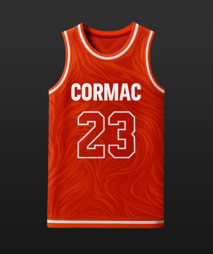 Fireball Custom Basketball Jersey
