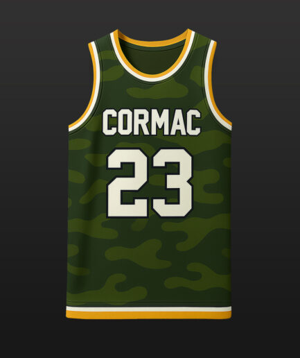 Camo Elite Custom Basketball Jersey