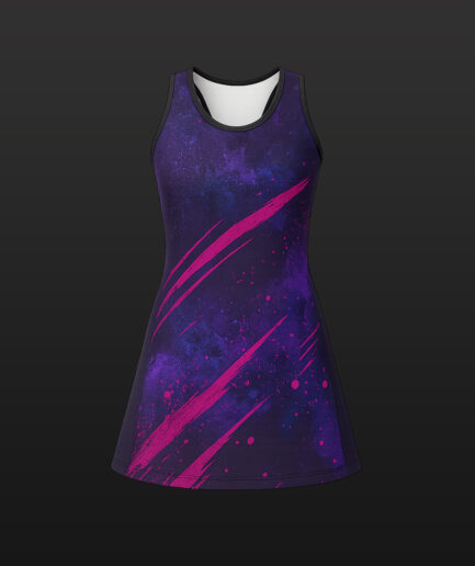 "Cosmic Streak" Netball Uniform Set
