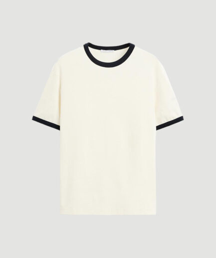 Contrast Rib T-Shirt